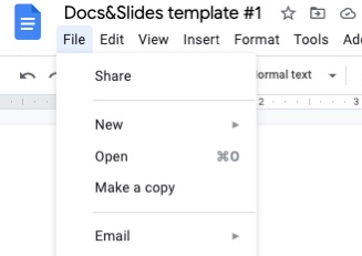 business plan google docs template free