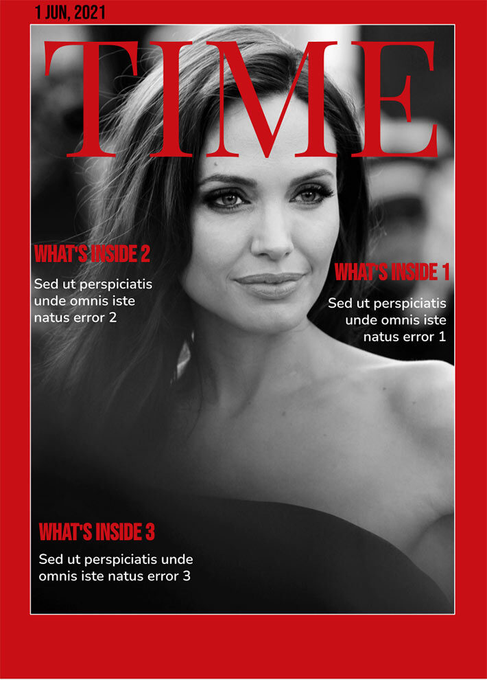 time magazine covers template