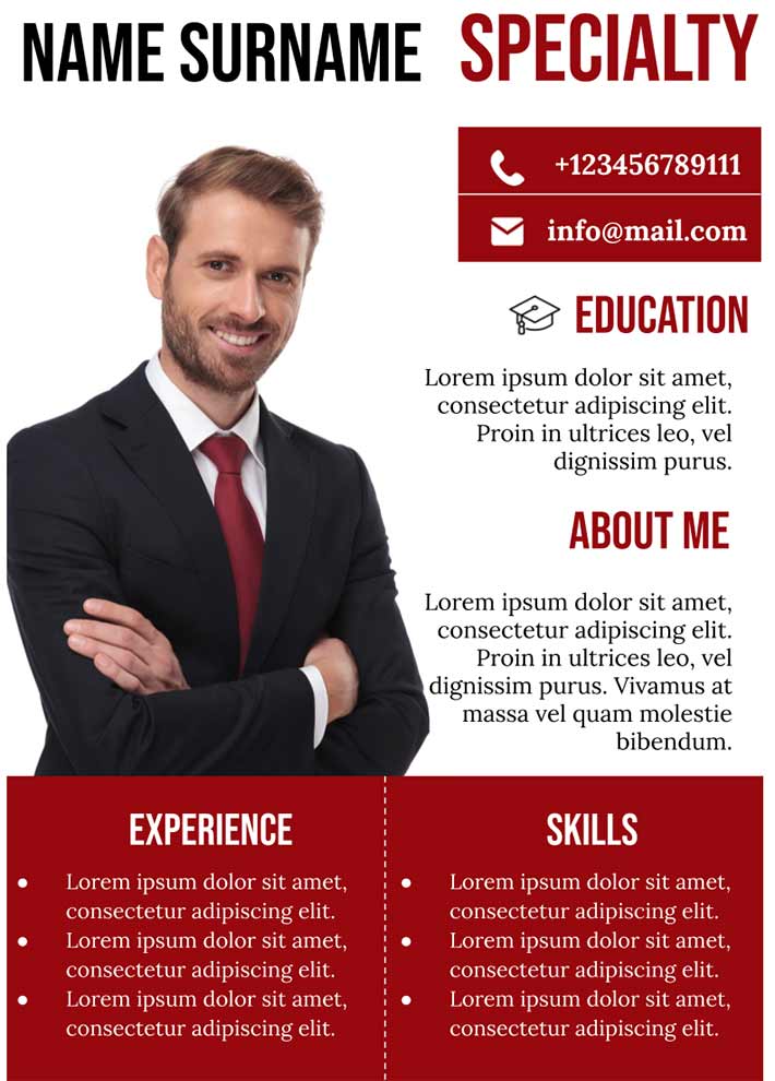 Curriculum Vitae Template for Google Docs