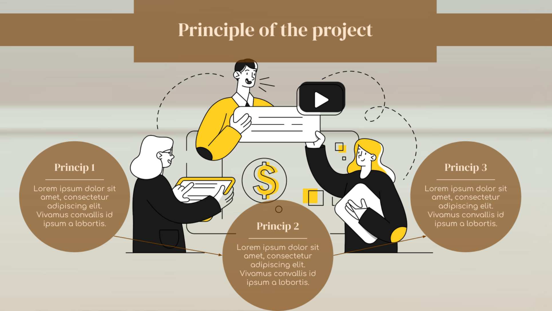 Project Management Principle Template for Google Slides