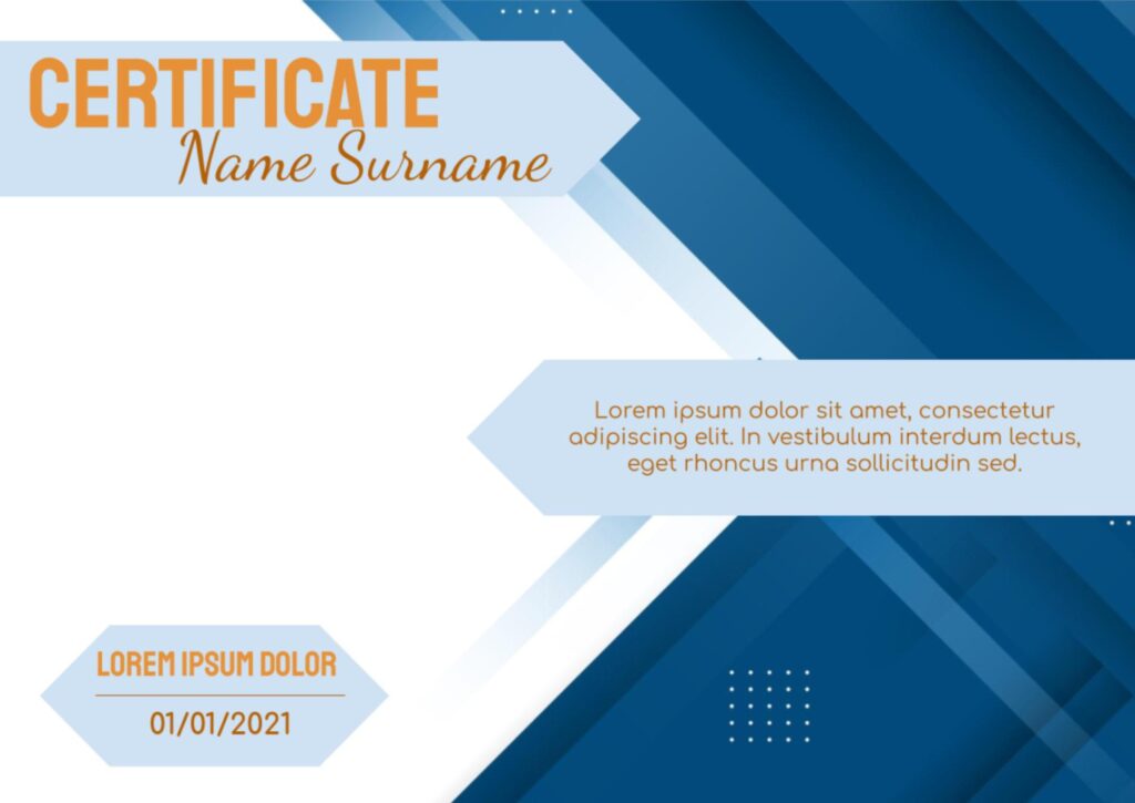 28 Free Certificate Templates for Google Docs – Docs&amp;Slides