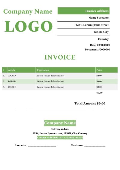 Image 9 for Invoice Template For Work Done