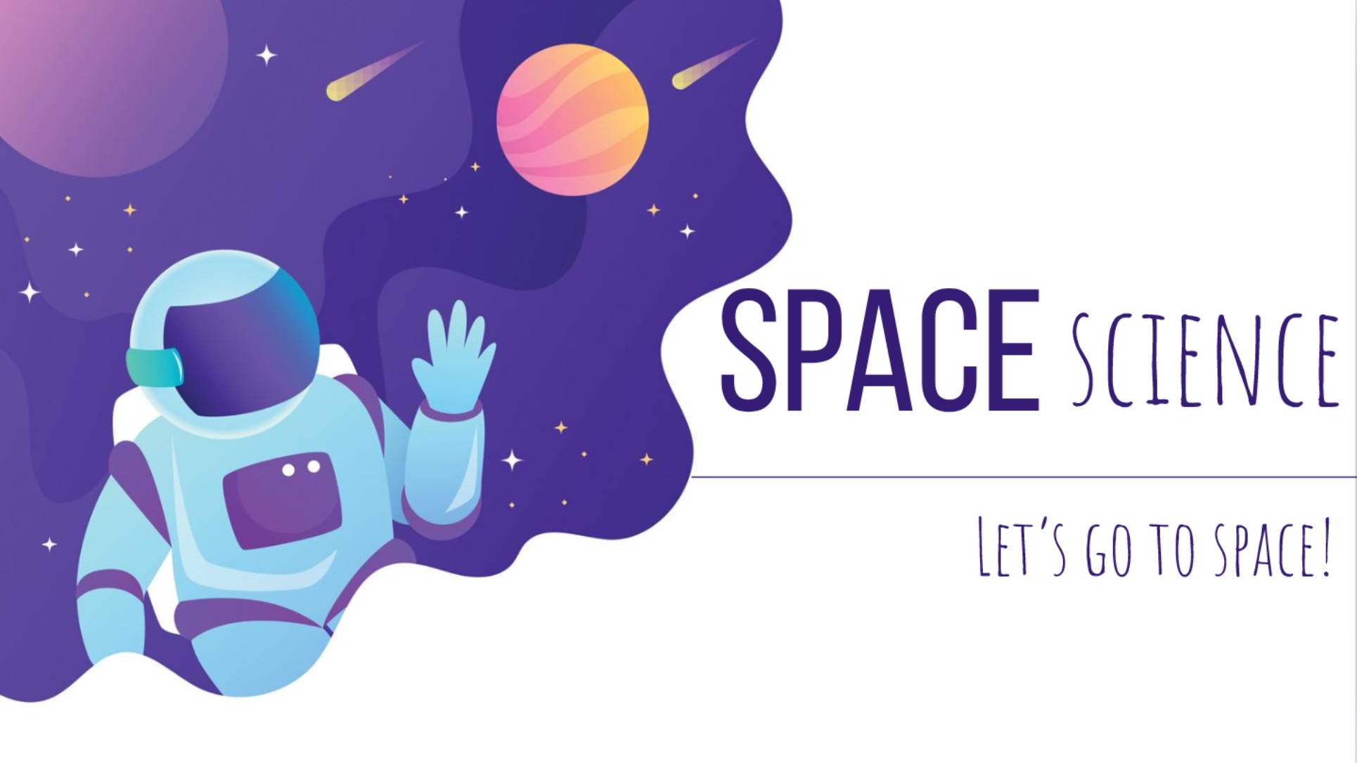 Space Science Template for Google Slides