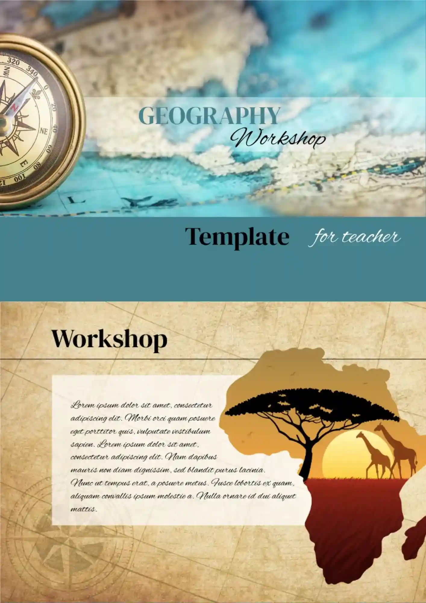 Geography Workshop Template