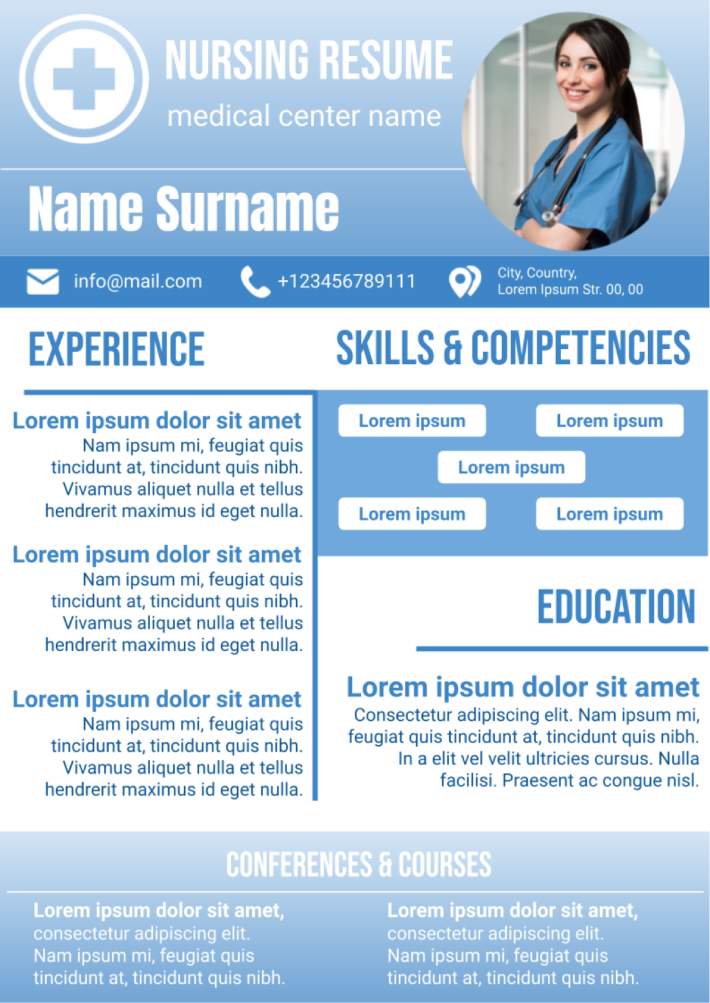 Free Nursing Resume Template For Google Docs