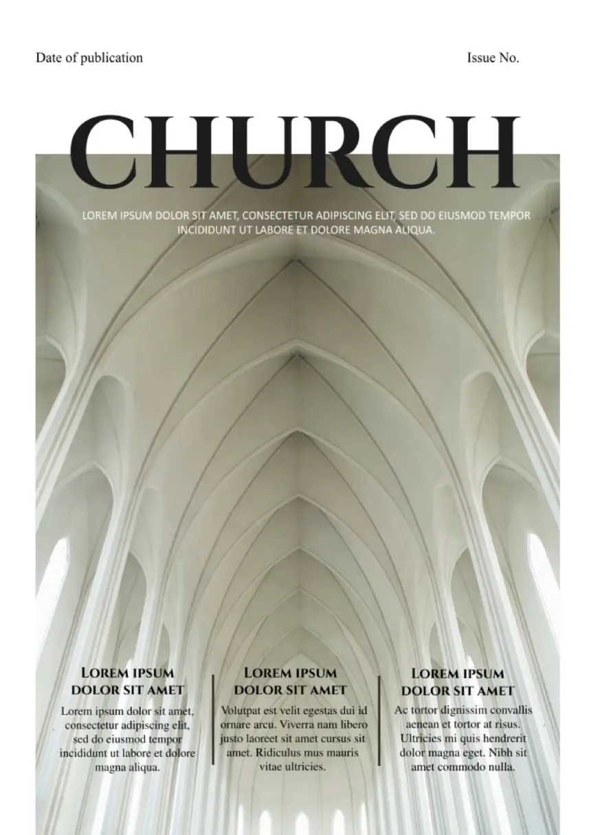 Church Newsletters Template
