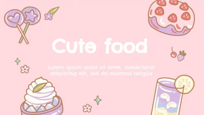 Cute Food Template