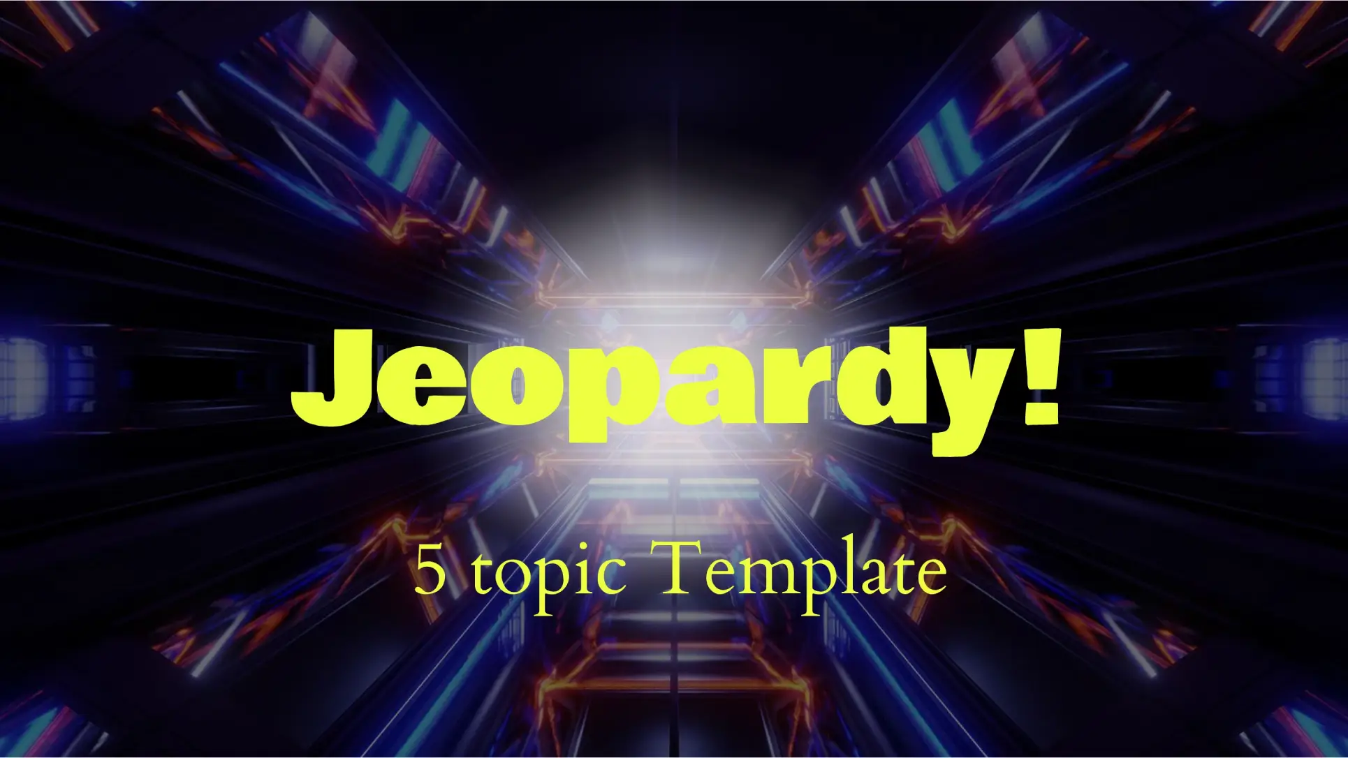 jeopardy template free powerpoint