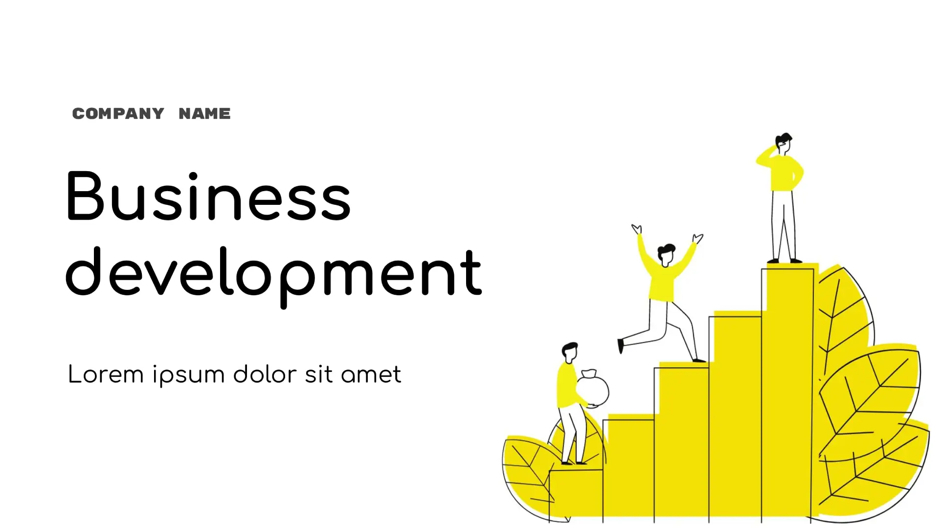 Business Development Template for Google Slides