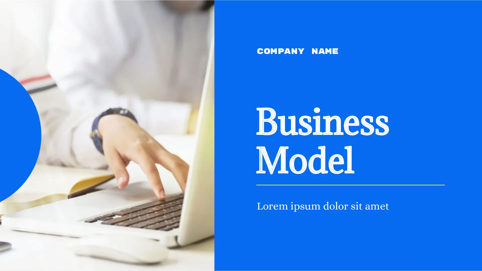 Business Model Template for Google Slides