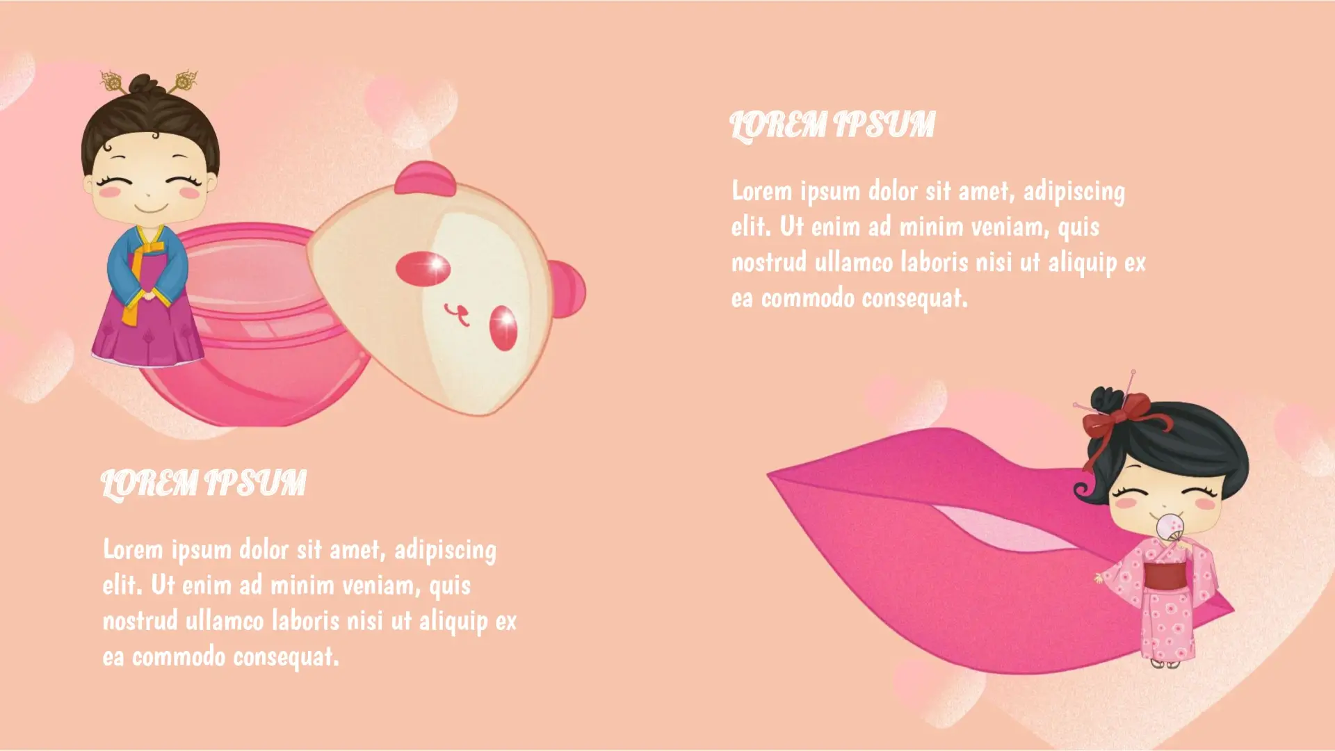 Korean Beauty Product page 2 Template for Google Slides
