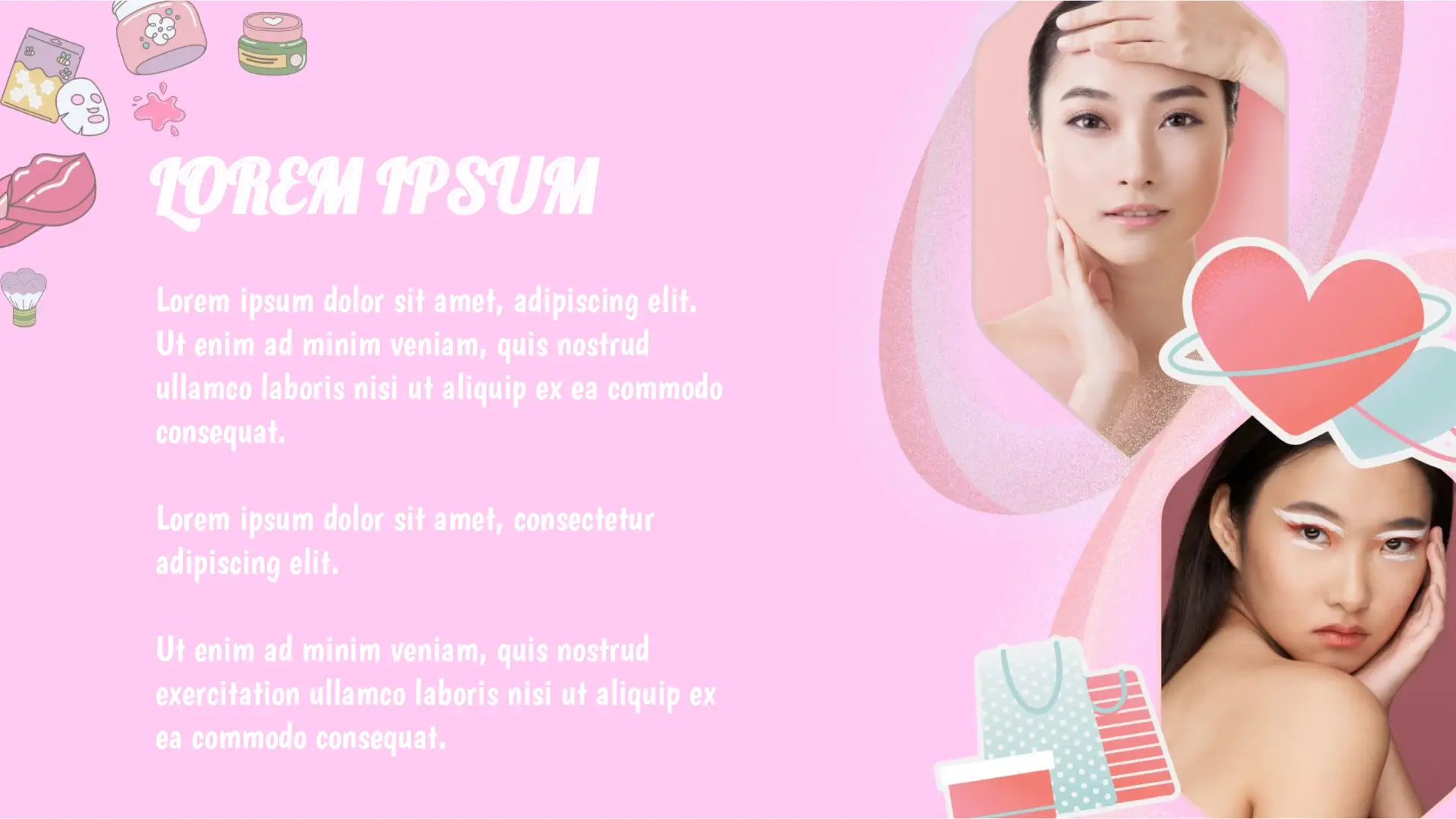 Korean Beauty Product page 4 Template for Google Slides