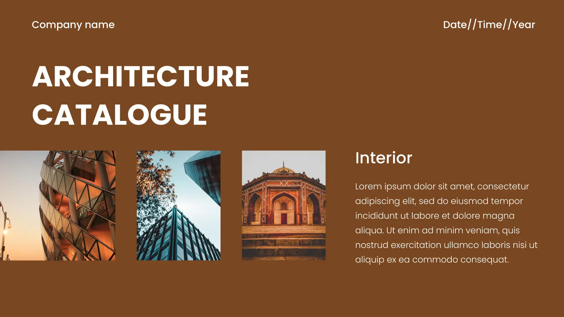 Architecture portfolio Page 5 Template for Google Slides