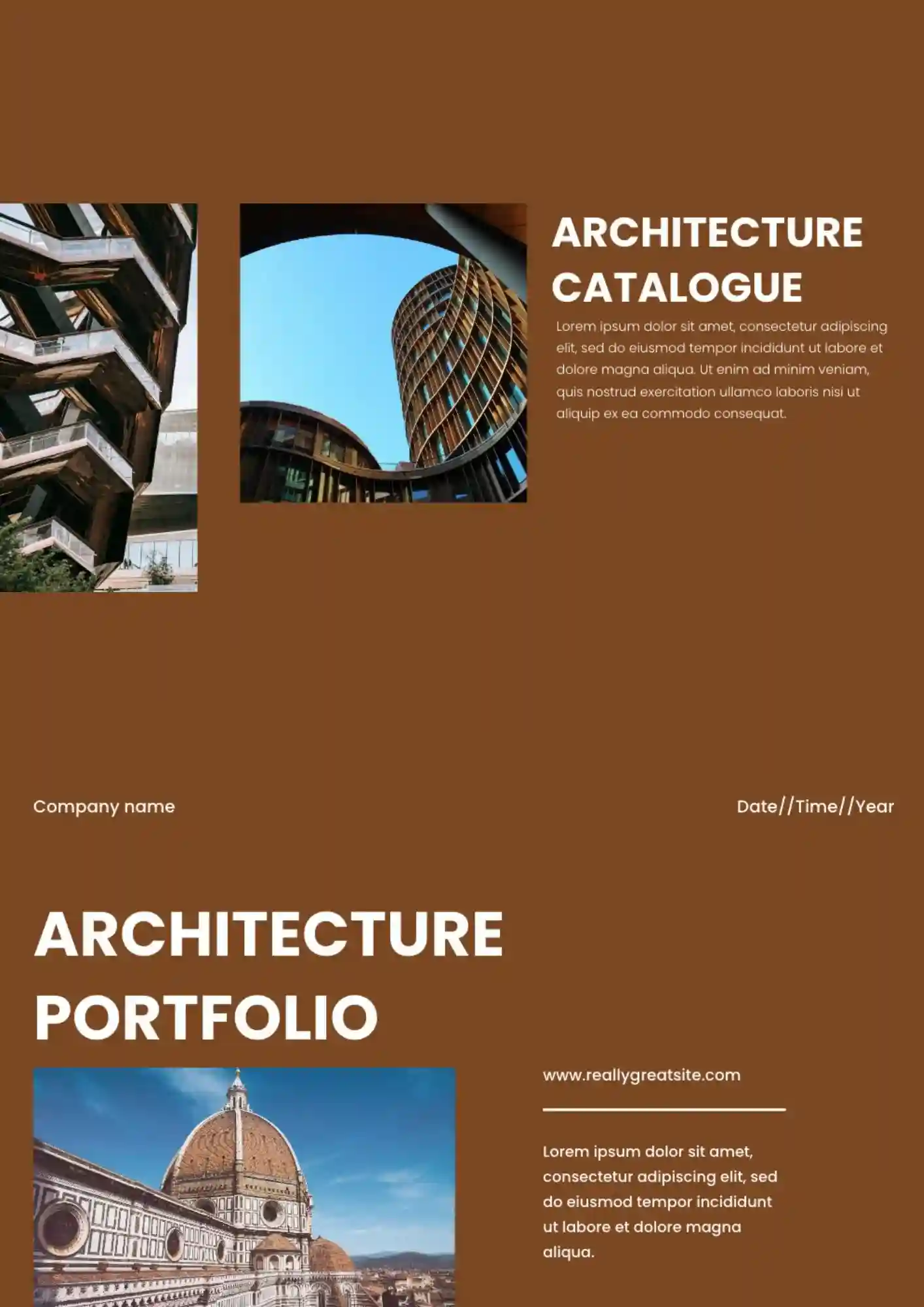 Architecture Portfolio Template