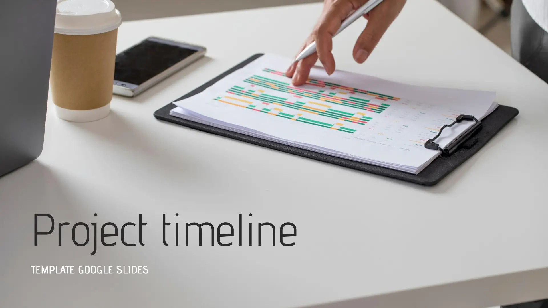Innovative Project Timeline Template for Google Slides
