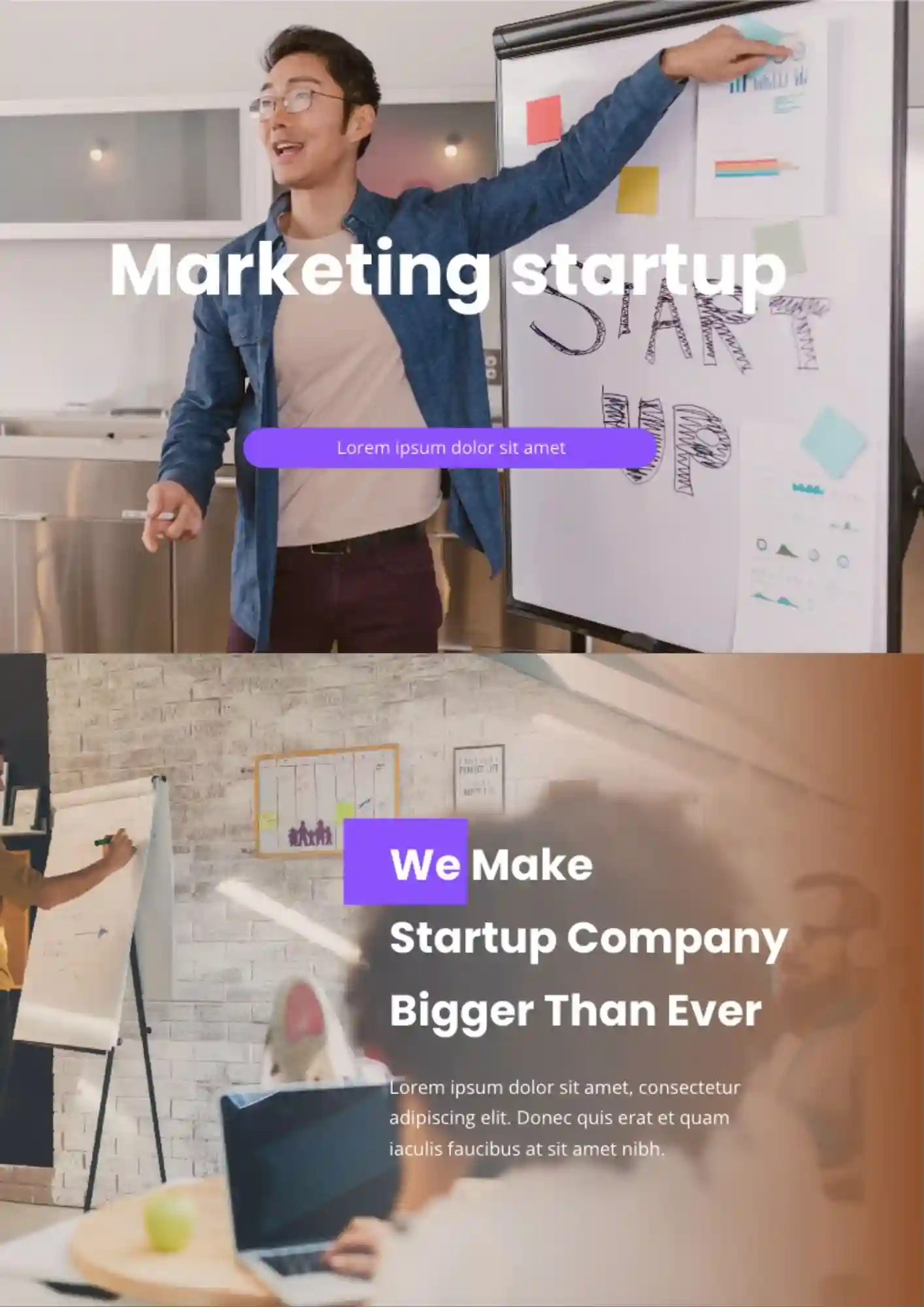 Marketing Startup Template