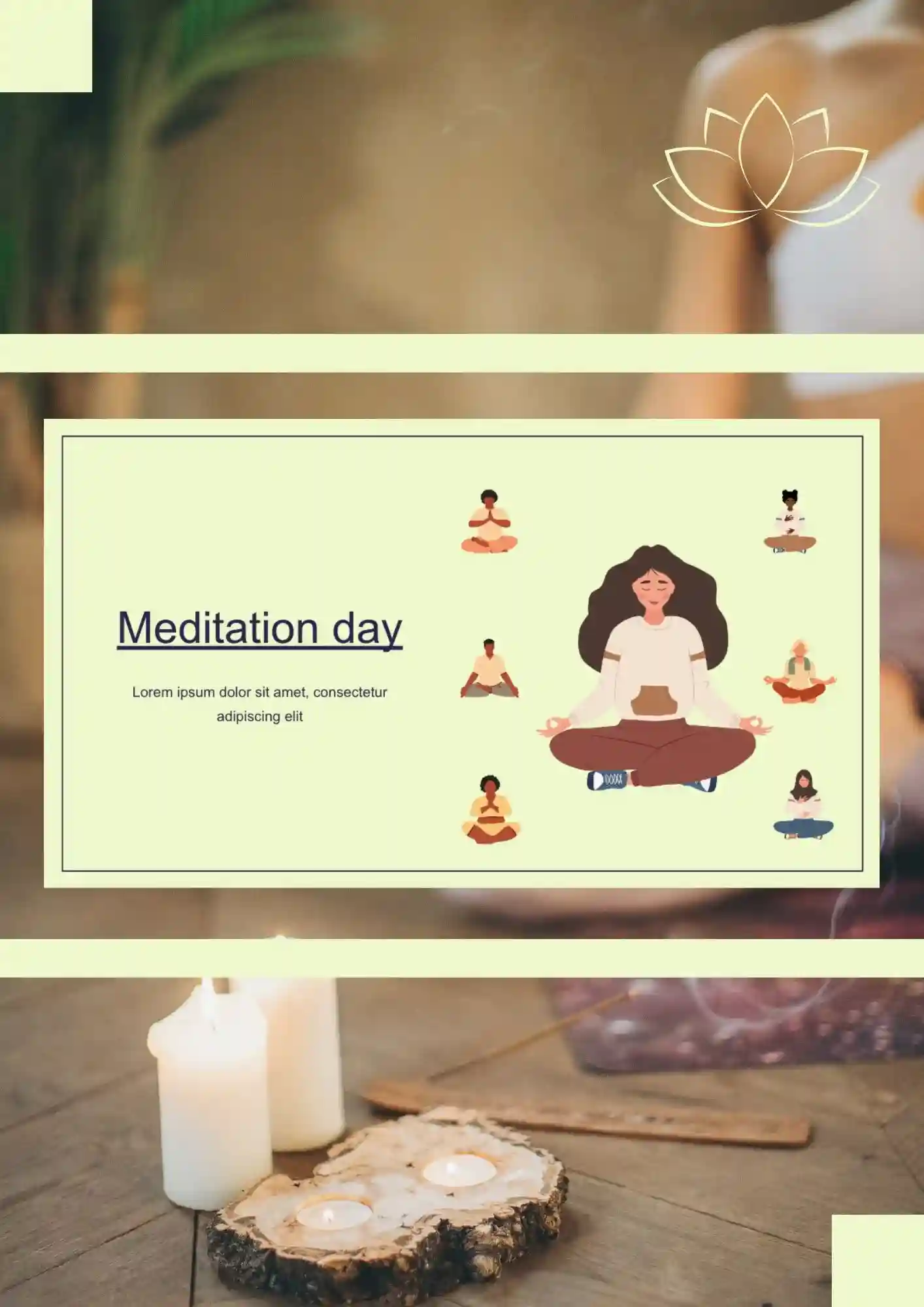 Meditation Day Template