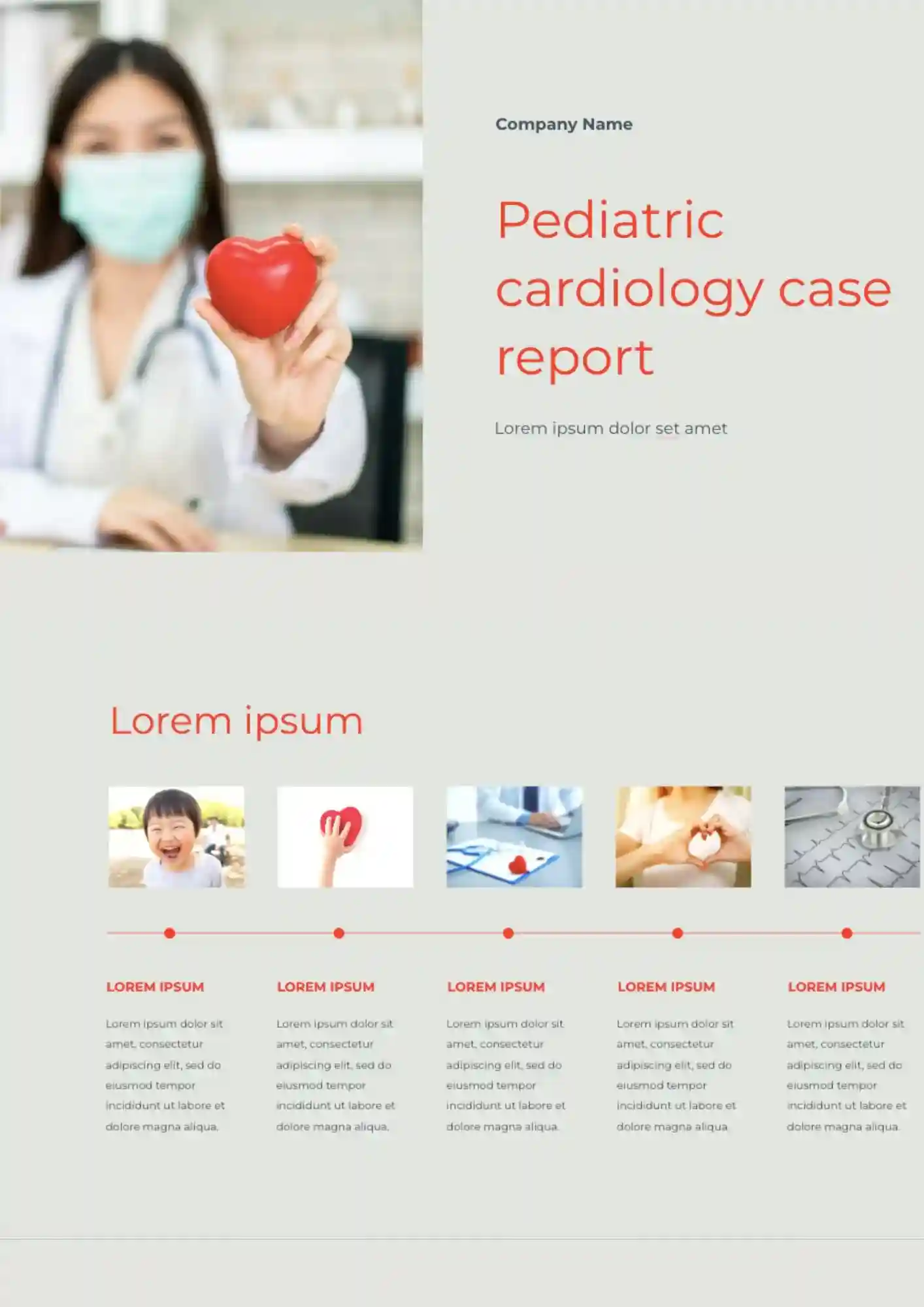 Pediatric Cardiology Case Report Template