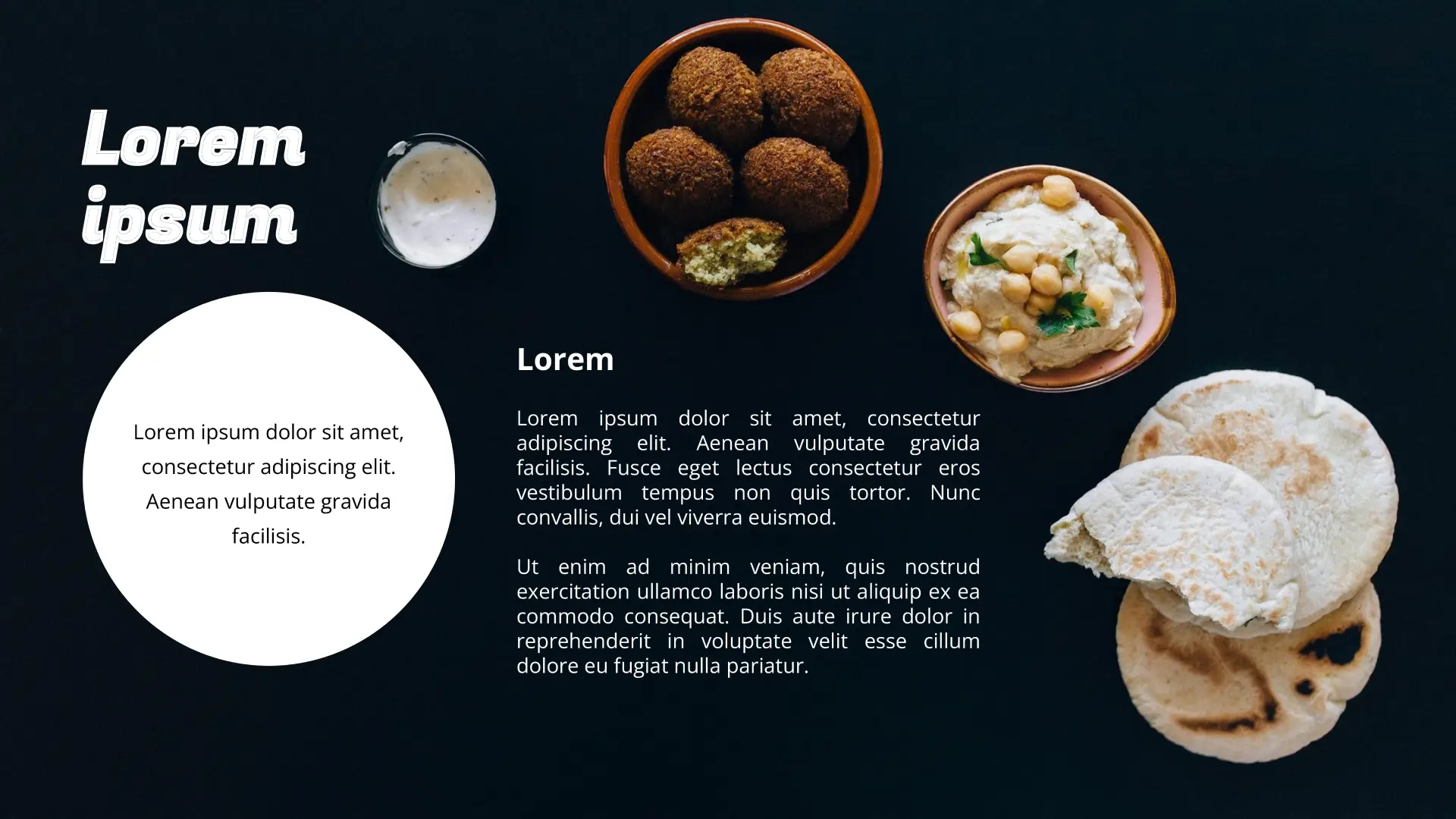 Restaurant Marketing page 3 Plan Template for Google Slides