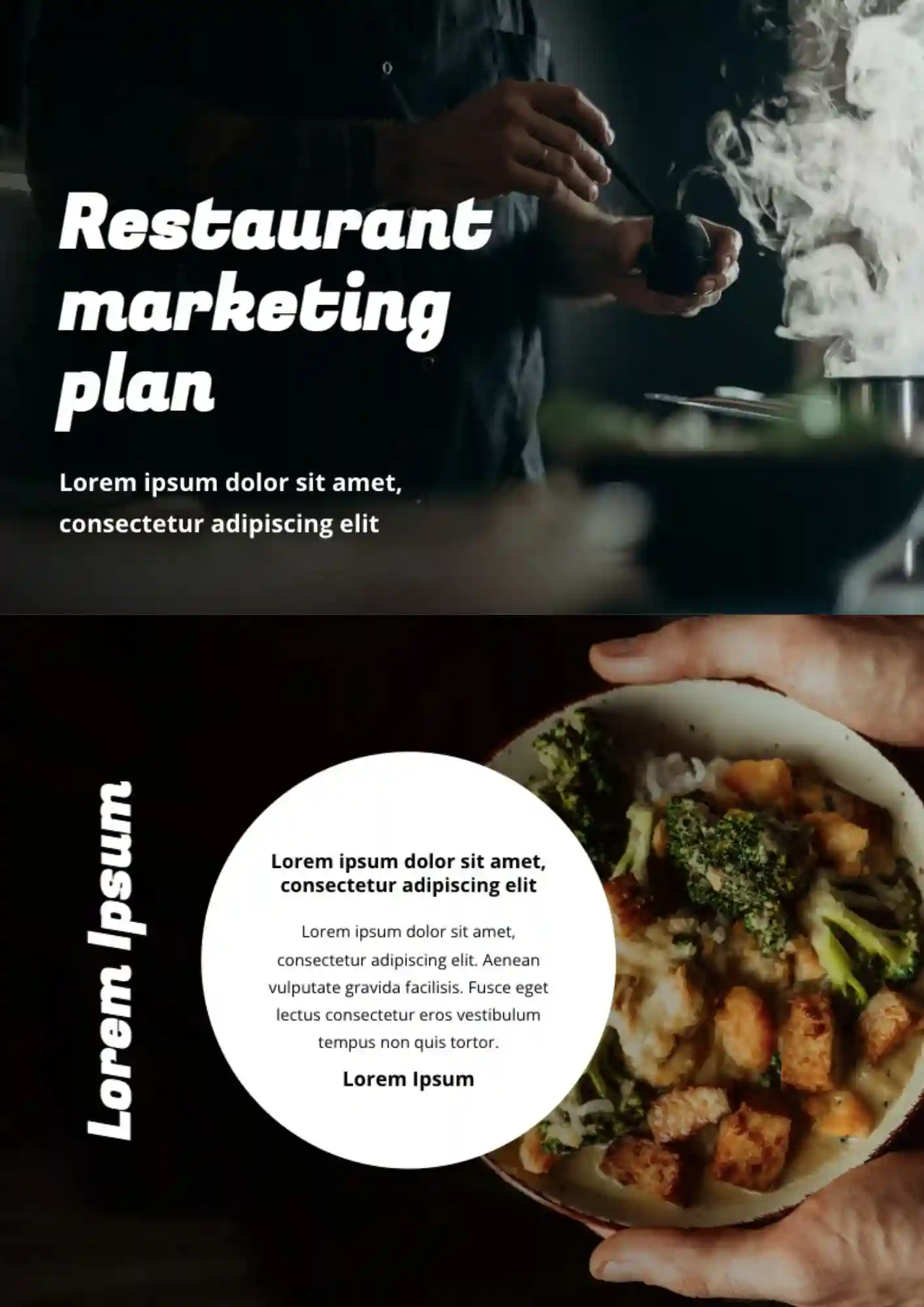 Restaurant Marketing Plan Template