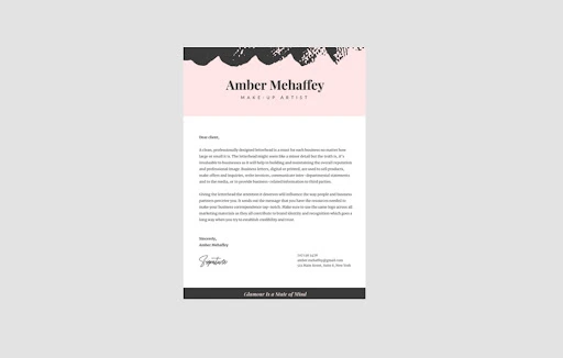 Impactful Cover Letter