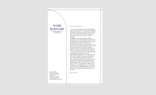 Ordinary Cover Letter Template