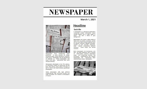 Simple-Newspaper-Template