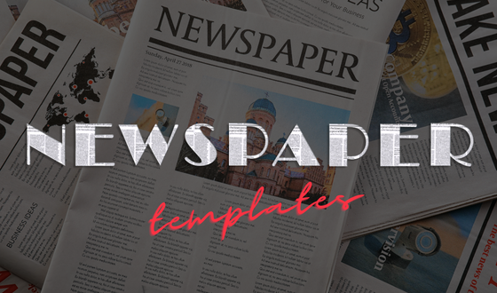 15+ The best Free Newspaper Templates for Google Docs