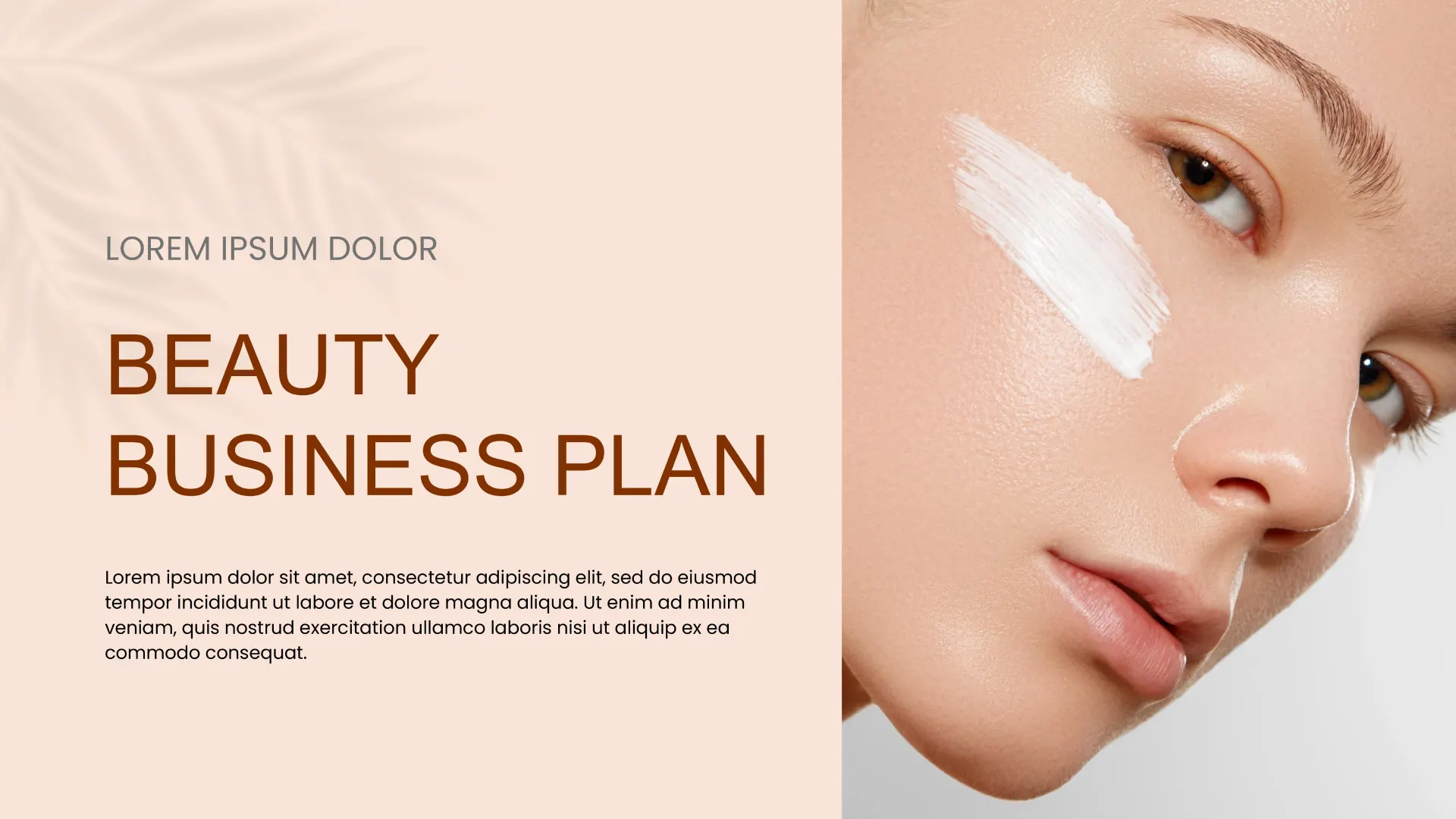 Beauty Business Plan Template