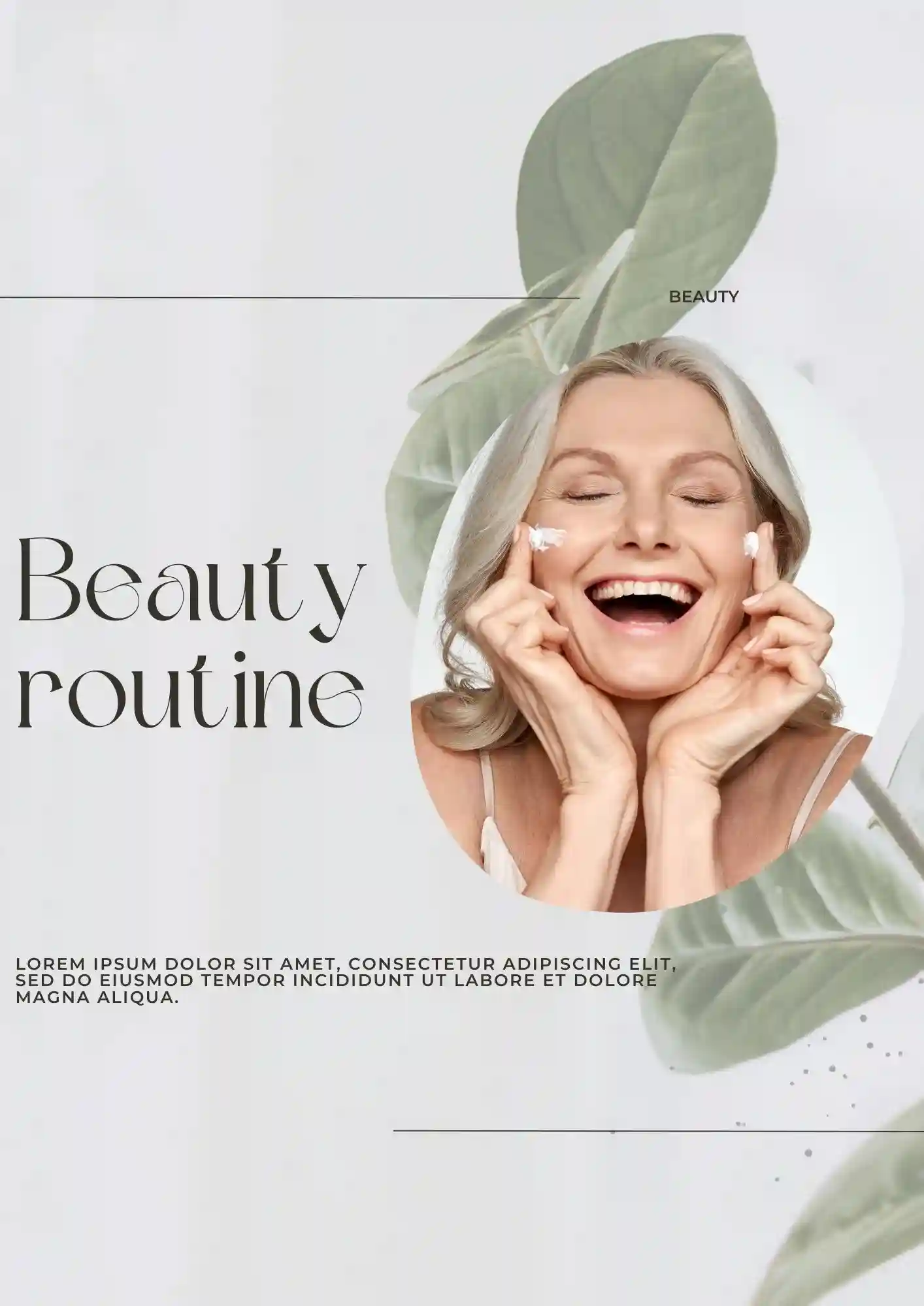 Beauty Routine Template
