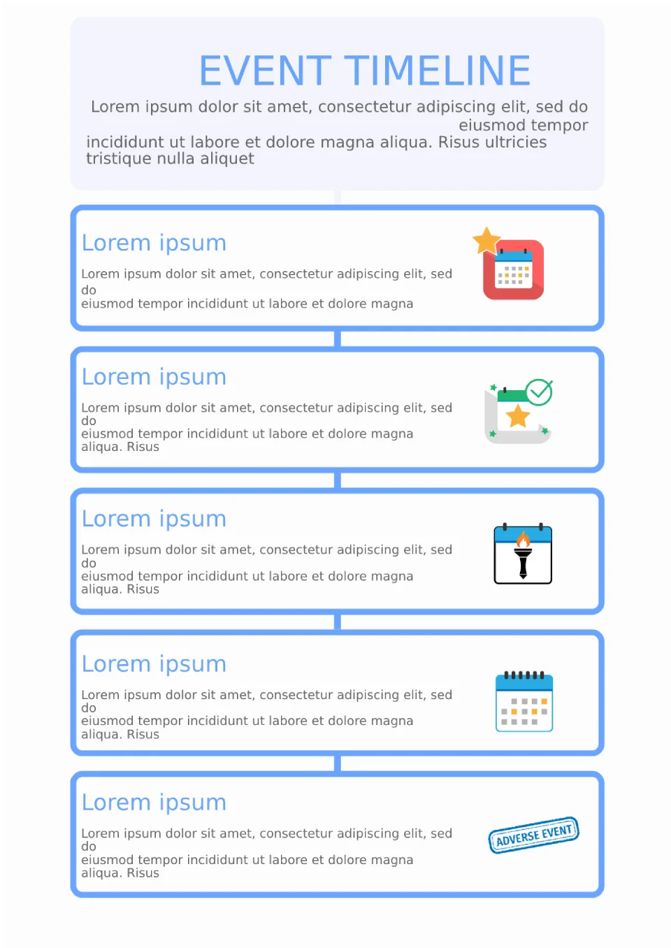 Event Timeline Template