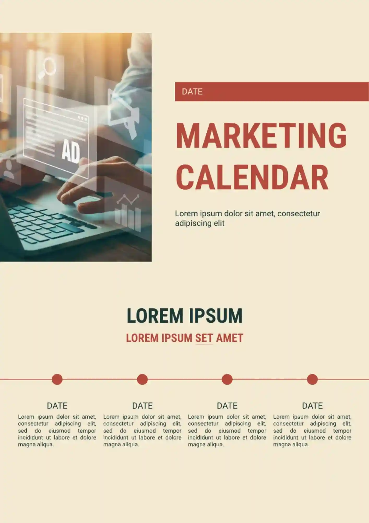 Marketing Calendar Template