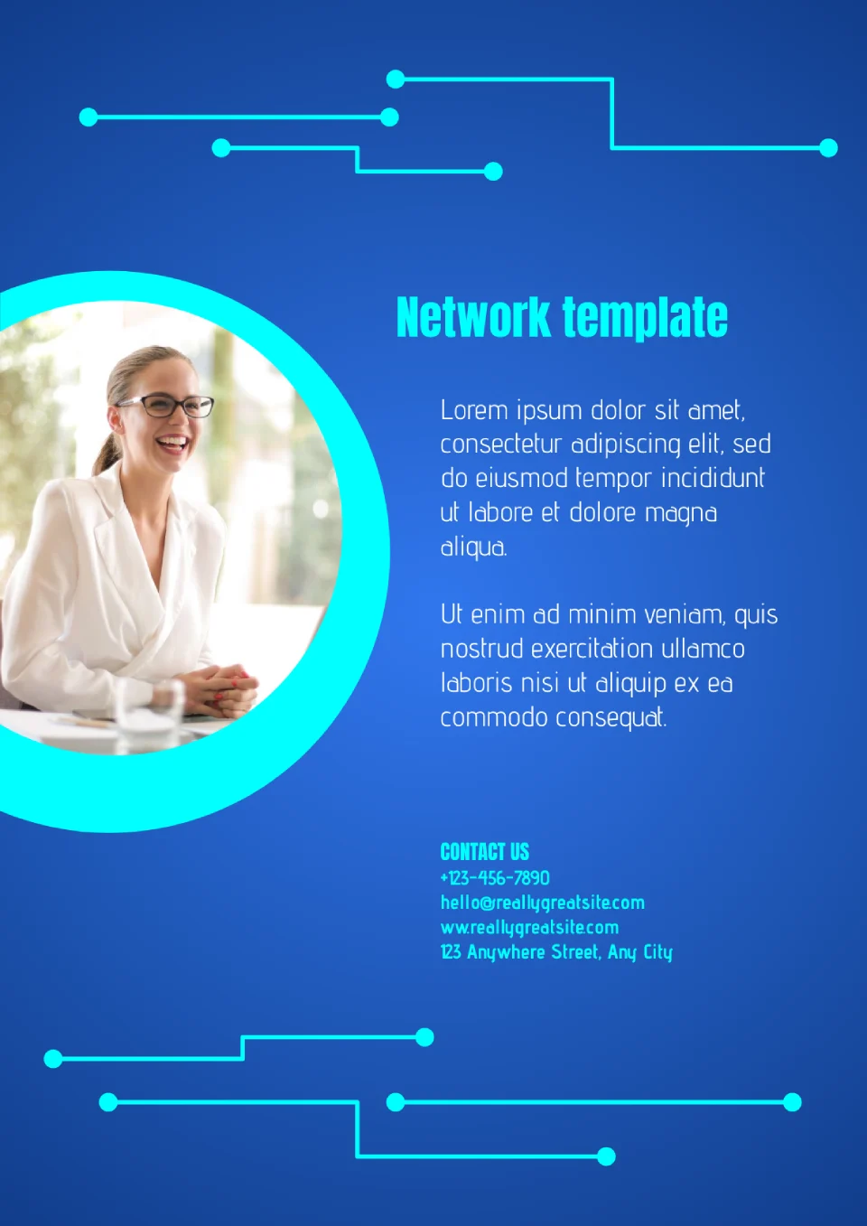 Network Drawing Template