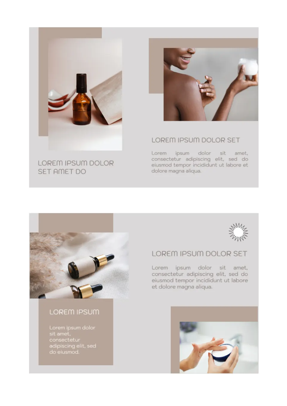 Product Booklet Template