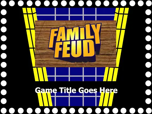 Family Feud Free Google Slides