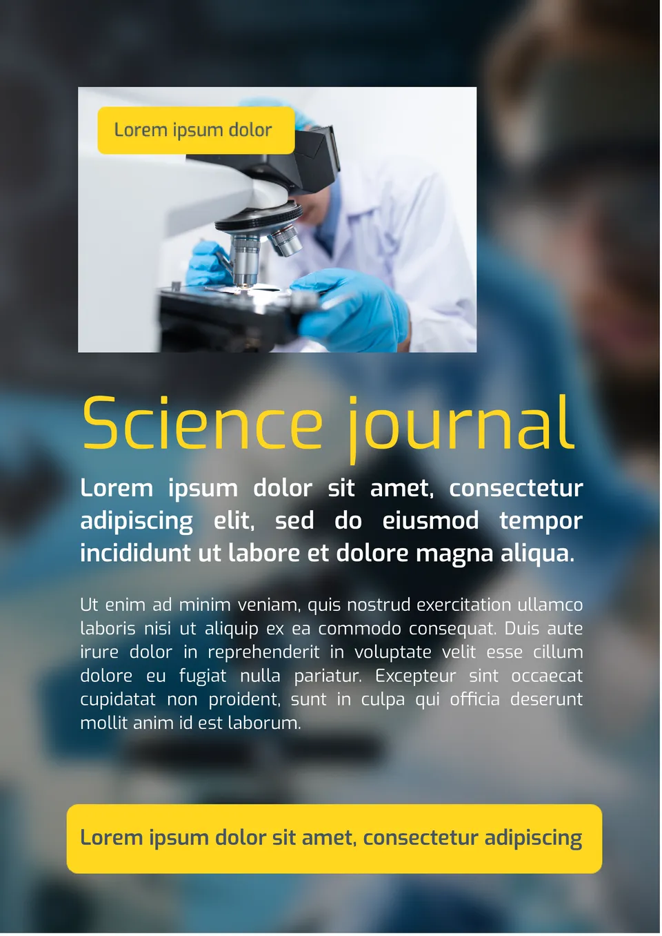 Science Journal Template