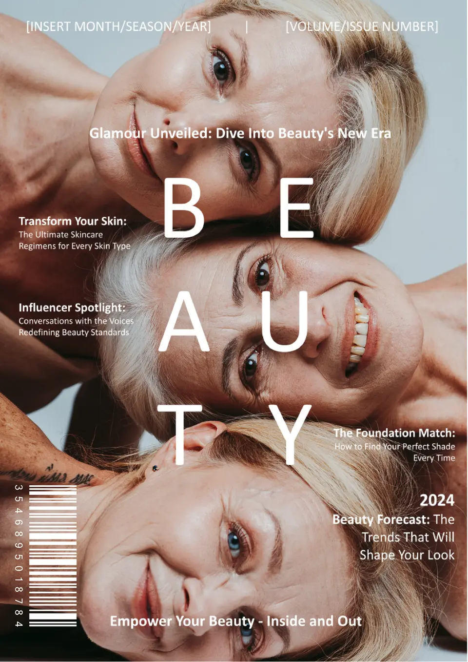 Beauty Magazine Template