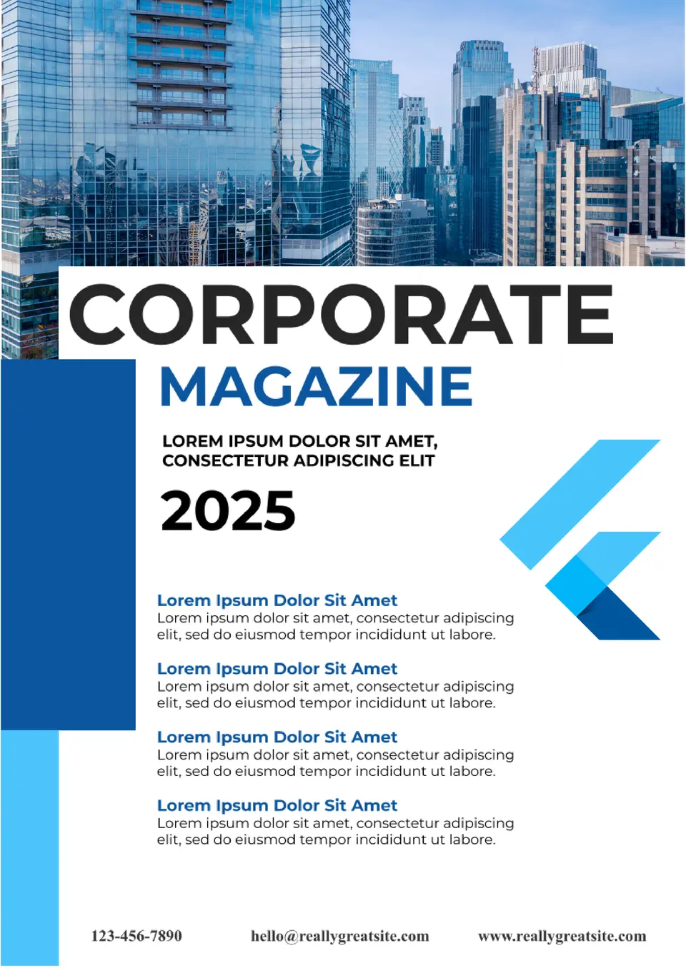 Corporate Magazine Template
