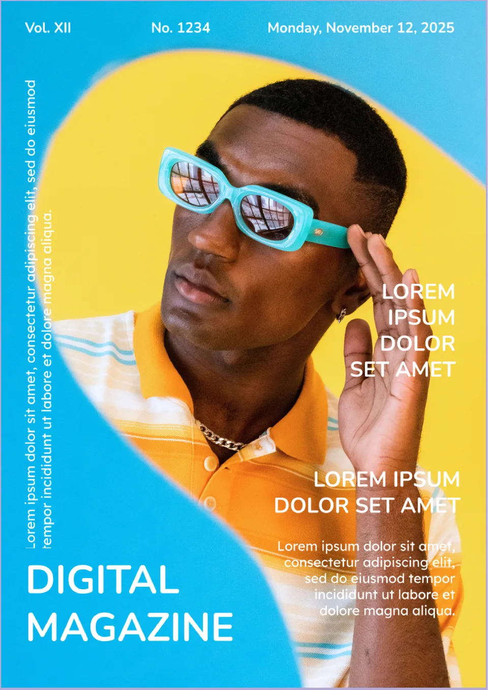 Digital Magazine Template
