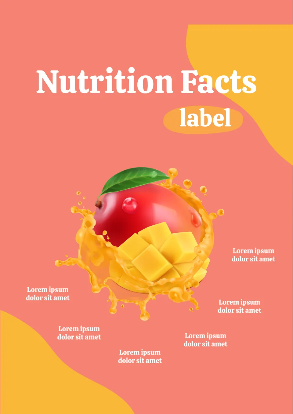 Nutrition Facts Label Template Google Docs