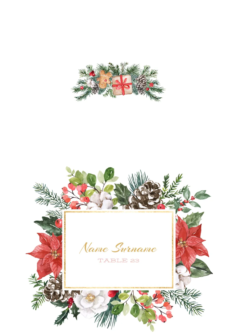 Place Card Template