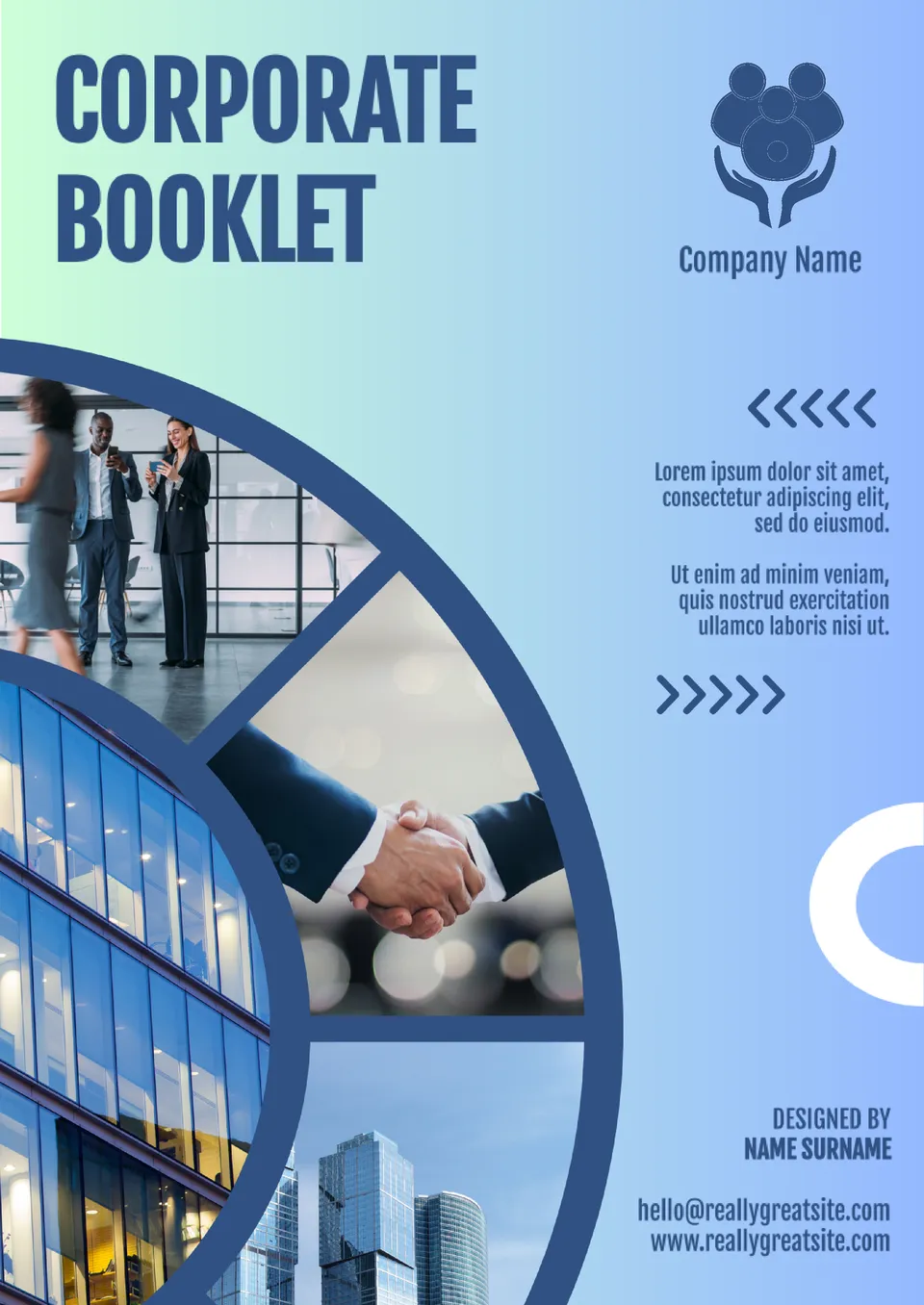 Corporate Booklet Template