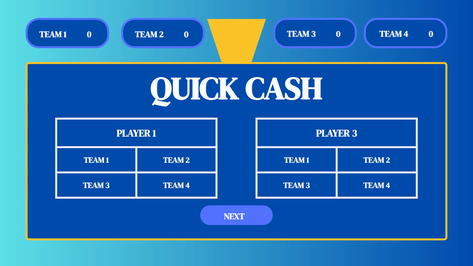 Family Feud Game Template for 4 Teams-4