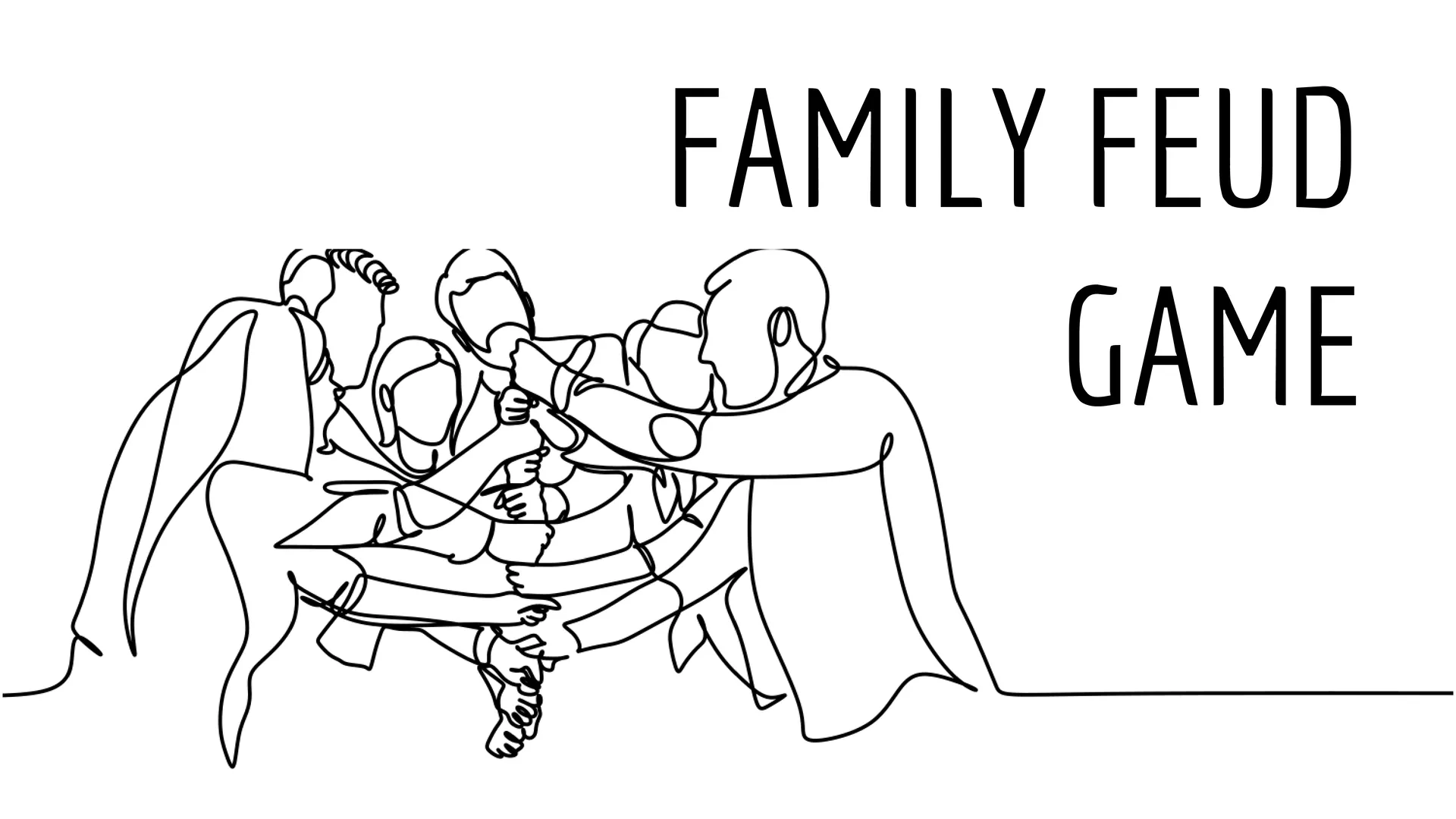 Family Feud Game Template for Large Groups