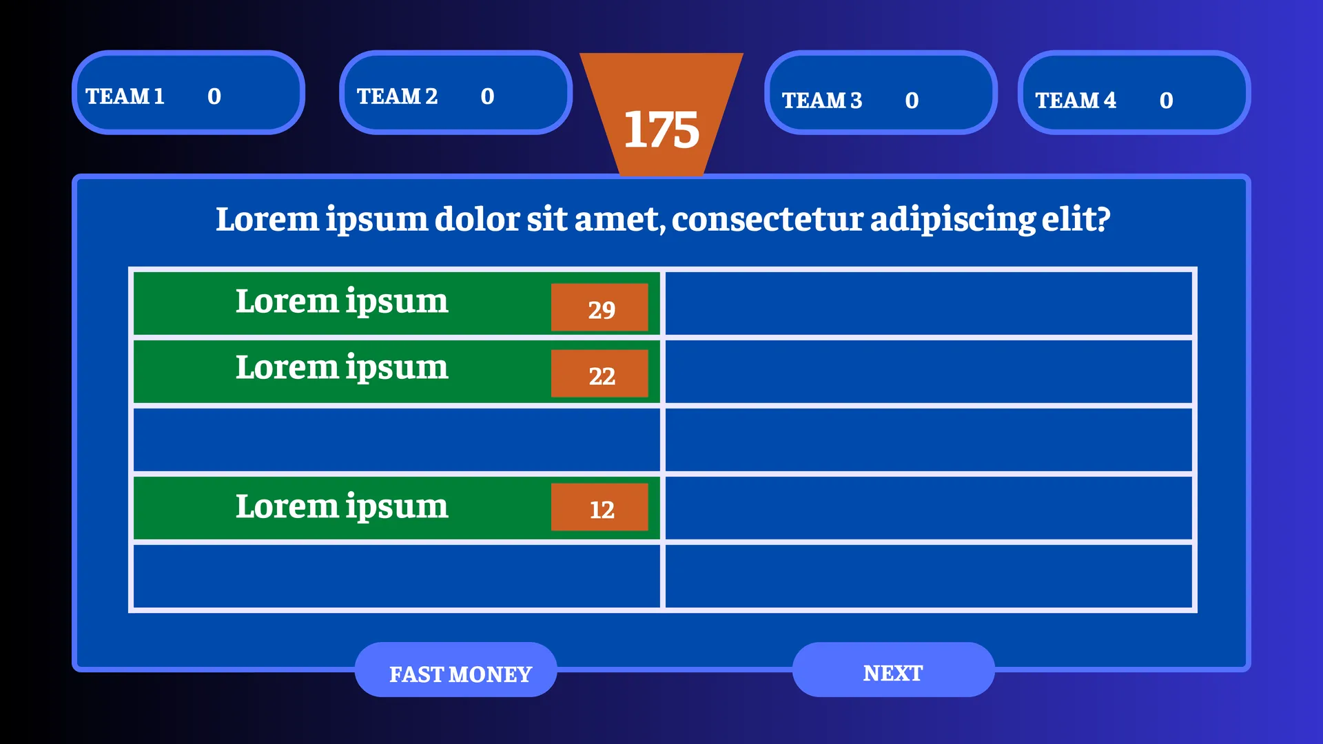 Family Feud Point System Template-3