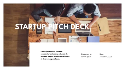 Pitch Deck Startup Template