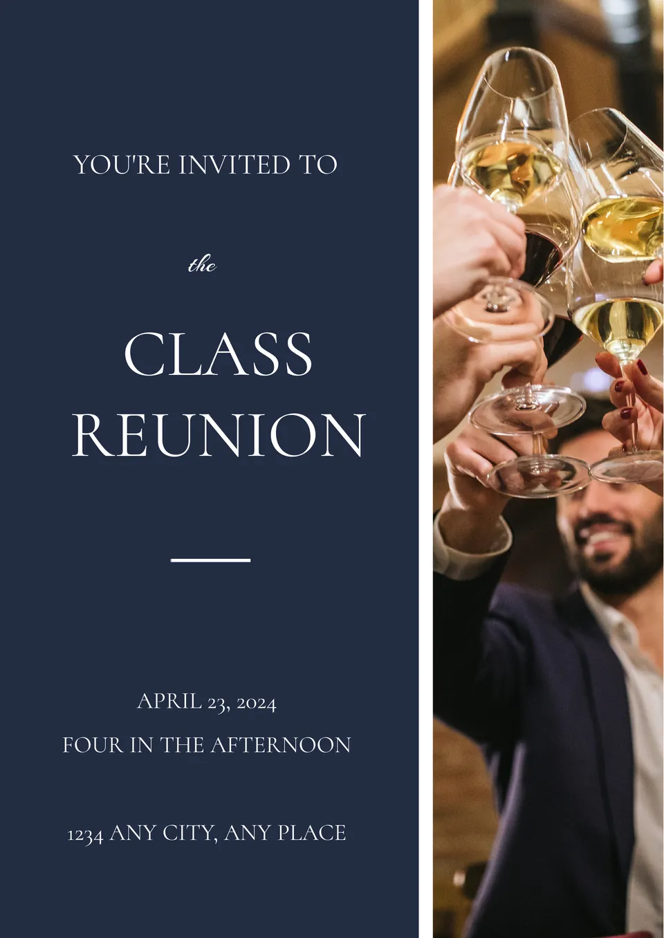 Class Reunion Invitation Template Google Docs