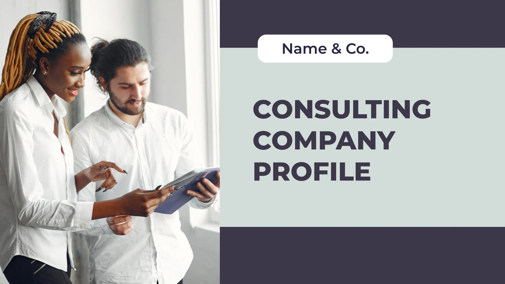 Consulting Company Profile Template