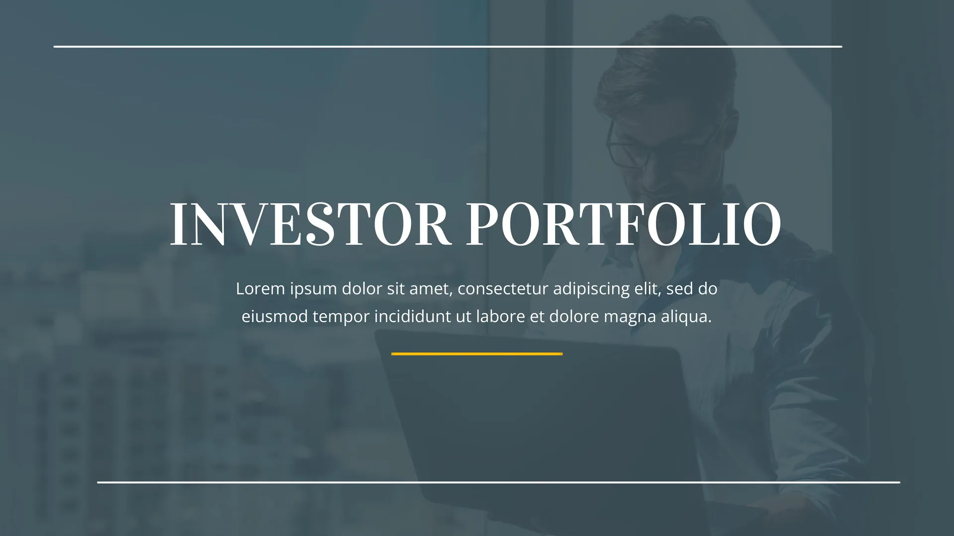 Investor Portfolio Template