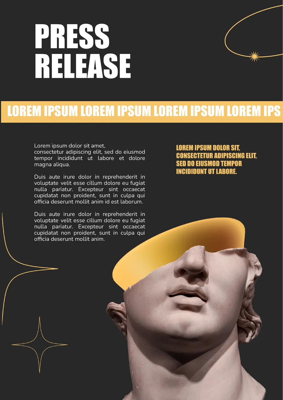 Product Launch Press Release Template